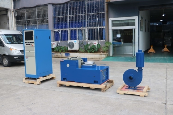 Estándar de alta frecuencia de la reunión MIL-STD del sistema de prueba de vibración de la vibración de Vertical+Horizontal