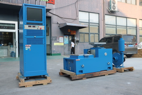 Probador de alta frecuencia de la vibración de la electrodinámica de la simulación del transporte para la prueba de vibración sinusoidal
