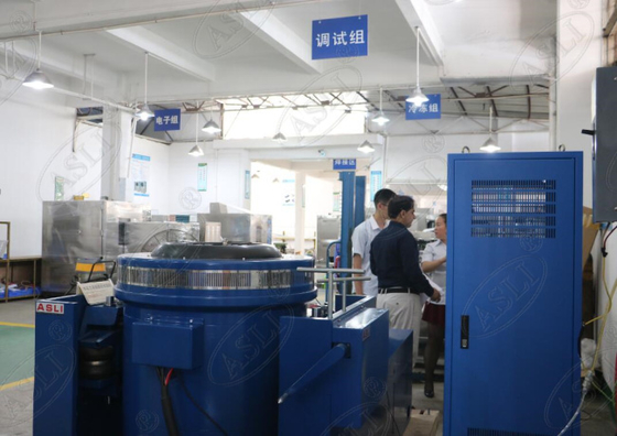 Máquina de prueba de vibración electromagnética estándar ANSI C136.31 para iluminación y luminarias