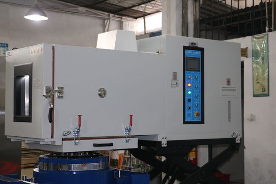 Sistema de vibración combinado con pruebas climáticas ambientales programables y personalizables