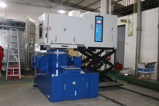 Sistema de vibración combinado con pruebas climáticas ambientales programables y personalizables