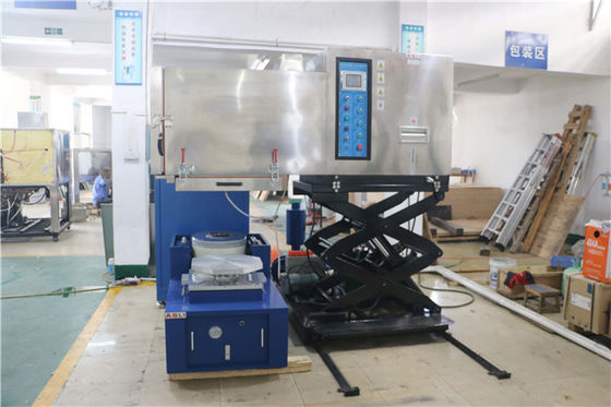 Sistema de vibración combinado con pruebas climáticas ambientales programables y personalizables