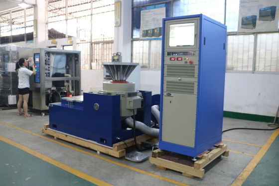 Control por ordenador Equipo de ensayo de la tabla de vibración de la batería electromagnética para automóviles