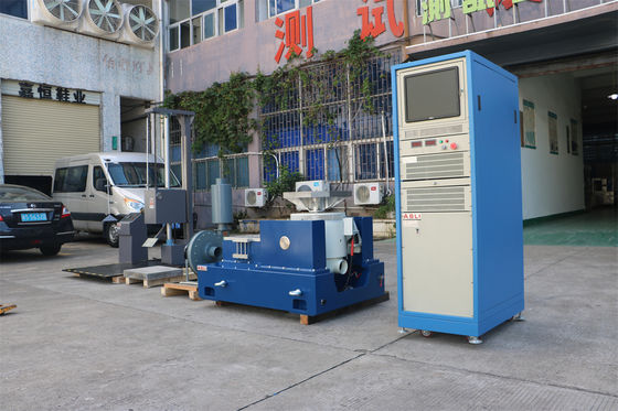 Sistema de ensayo electro-dinámico para agitadores de vibración de alta frecuencia