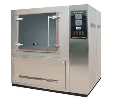 Tester de cámara de prueba de pulverización de lluvia con pantalla de LCD de computadora portátil