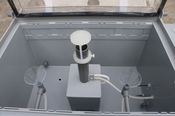 Astm B117 Máquina automática de prueba de corrosión de la boquilla continua acelerada de envejecimiento con sal espumosa