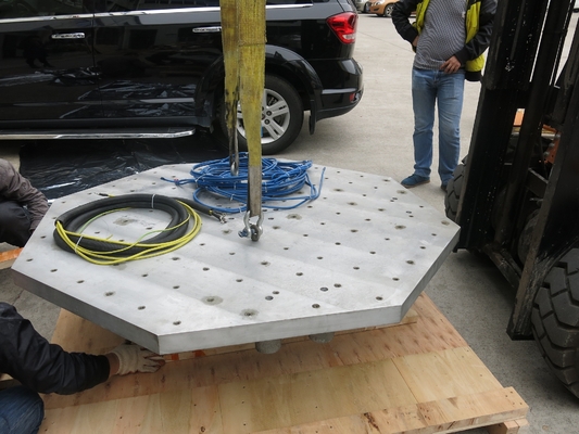Dispositivo de prueba de la vibración 10KN, 1.8m/S vibración Shaker Table Systems