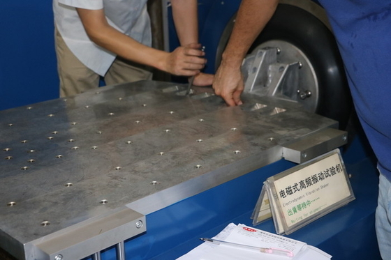 La coctelera de alta frecuencia de la vibración para las piezas de automóvil resuelve ISO 13355, ISTA 3A e ISTA 6 - el Amazonas