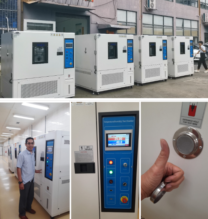 cámara climática Constant Temperature de la prueba de la estabilidad ambiental de la humedad 80L 0