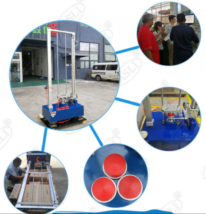 Probador mecánico 150G 6ms IEC60068-2-27 del impacto del choque de la aceleración 0